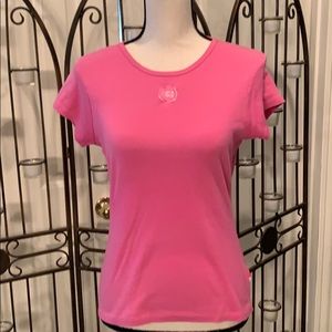 Pink Chicago Cubs t-shirt